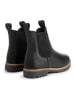 TRAVELIN' Leren chelseaboots "Ringsaker" zwart