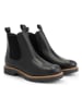 TRAVELIN' Leren chelseaboots "Rosseland" zwart