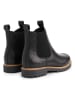 TRAVELIN' Leren chelseaboots "Rosseland" zwart