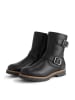 TRAVELIN' Leren boots "Skellerup" zwart