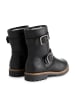 TRAVELIN' Leren boots "Skellerup" zwart