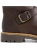 TRAVELIN' Leren boots "Skellerup" bruin