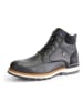 TRAVELIN' Leren boots "Sundby" zwart