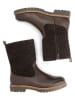 TRAVELIN' Leren boots bruin