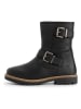 TRAVELIN' Leder-Boots in Schwarz