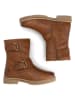 TRAVELIN' Leder-Boots in Hellbraun