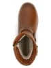 TRAVELIN' Leder-Boots in Hellbraun