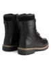 TRAVELIN' Leren boots "Tronstad" zwart