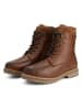 TRAVELIN' Leren boots "Tronstad" lichtbruin