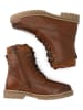 TRAVELIN' Leder-Boots "Tronstad" in Hellbraun