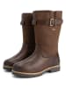 TRAVELIN' Leren boots "Vadso" bruin