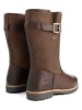 TRAVELIN' Leren boots "Vadso" bruin