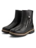 TRAVELIN' Leder-Boots in Schwarz