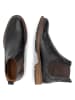 TRAVELIN' Leren chelseaboots zwart