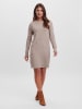 Vero Moda Strickkleid "Vmdoffy" in Beige