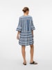 Vero Moda Jurk blauw/wit