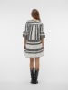 Vero Moda Jurk wit/zwart