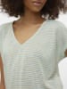 Vero Moda Koszulka w kolorze beżowo-turkusowym