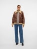 Vero Moda Kunstlederjacke "KAY" in Braun