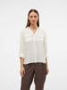 Vero Moda Bluse in Weiß/ Gold