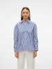 Vero Moda Blouse blauw/wit