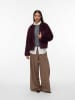 Vero Moda Kunstpelzjacke "VMSONJALIGA" in Bordeaux