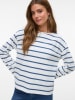 Vero Moda Longsleeve wit/blauw
