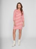 Vila Kleid in Weiß/ Rosa