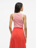 Vila Top "Sola" wit/rood