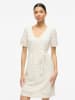 Vila Kleid "Amalina" in Creme