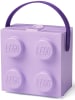 LEGO Lunchbox "Brick 4" paars - (B)16,5 x (H)11,6 x (D)17,3 cm