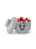LEGO Aufbewahrungsbox "Zombie" in Hellgrau - (H)19,5 x Ø 16 cm