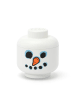 LEGO Opbergbox "Snowman" wit - (H)27,1 x Ø 24 cm