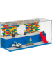 LEGO Vitrine-/speelkast "Lego Play" blauw - (B)40 x (H)19 x (D)15 cm