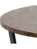 Actona Eettafel "Amble" bruin - (H)75 x Ø 110 cm
