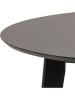 Actona Eettafel "Roxby" zwart - (H)76 x Ø 105 cm