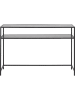 Actona Konsolentisch "Seaford" in Schwarz - (B)120 x (H)79 x (T)35 cm