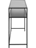 Actona Konsolentisch "Seaford" in Schwarz - (B)120 x (H)79 x (T)35 cm