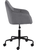 Actona Bureaustoel "Brooke" donkergrijs - (B)59 x (H)88,5 x (D)58,5 cm