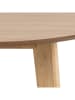 Actona Stół "Roxby" w kolorze beżowym do jadalni - wys. 76 x Ø 105 cm