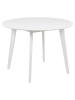 Actona Eettafel wit - (H)76 x Ø 105 cm