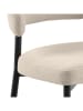 Actona 2-delige set: eetkamerstoelen "Edina" beige - (B)56 x (H)77 x (D)55 cm