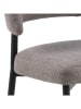 Actona 2-delige set: eetkamerstoelen "Edina" grijs - (B)56 x (H)77 x (D)55 cm