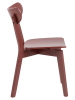 Actona 2-delige set: eetkamerstoelen "Roxby" oranje - (B)45 x (H)79,5 x (D)55 cm