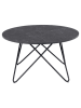Actona Couchtisch "Wyre" in Schwarz - (H)45 x Ø 80 cm 