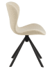 Actona 2-delige set: eetkamerstoelen "Batilda" crème - (B)46,5 x (H)81 x (D)53 cm