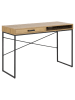 Actona Schreibtisch "Seaford" in Hellbraun/ Schwarz - (B)110 x (H)75 x (T)45 cm