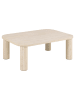 Actona Couchtisch "Solano" in Beige - (B)100 x (H)36 x (T)75 cm