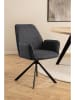 Actona 2-delige set: eetkamerstoelen "Glenda" donkergrijs - (B)61 x (H)88,5 x (D)63 cm
