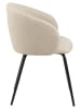 Actona 2-delige set: eetkamerstoelen "Eleanor" beige - (B)55,5 x (H)79 x (D)55 cm
